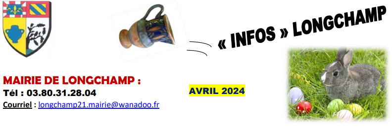 Infos Longchamp avril 2024